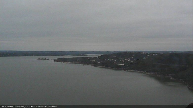 Lake Travis webcam, November 19, 2018 2:35 PM CT