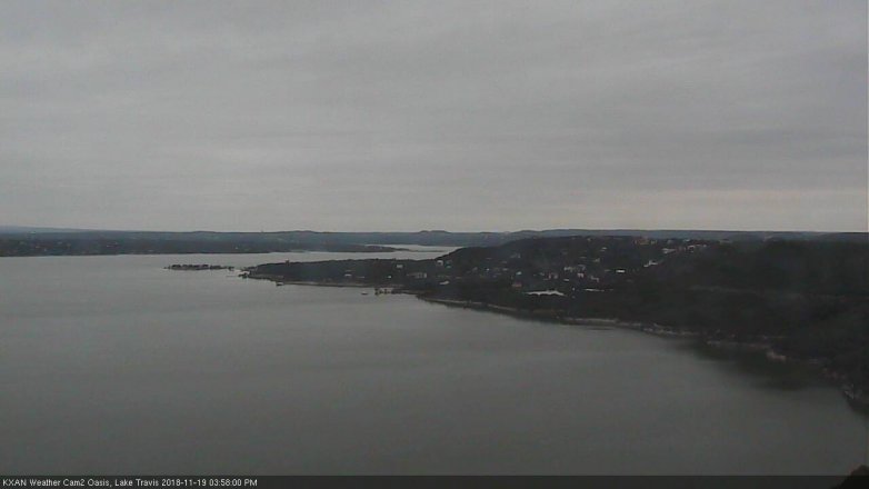 Lake Travis webcam, November 19, 2018 3:00 PM CT