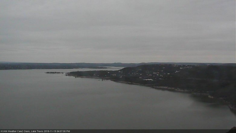Lake Travis webcam, November 19, 2018 3:10 PM CT