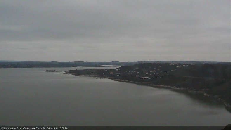 Lake Travis webcam, November 19, 2018 3:15 PM CT