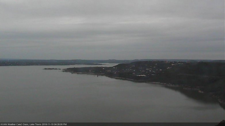 Lake Travis webcam, November 19, 2018 3:40 PM CT