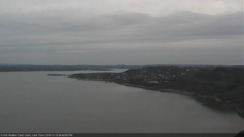 Lake Travis webcam, November 19, 2018 3:50 PM CT