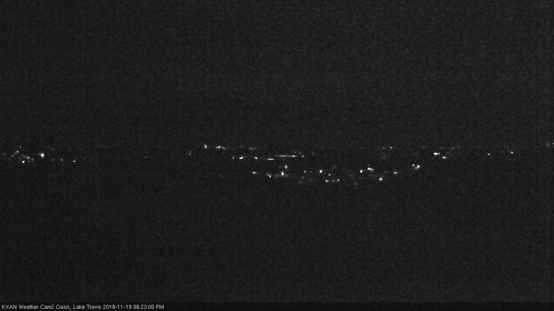 Lake Travis webcam, November 19, 2018 5:25 PM CT
