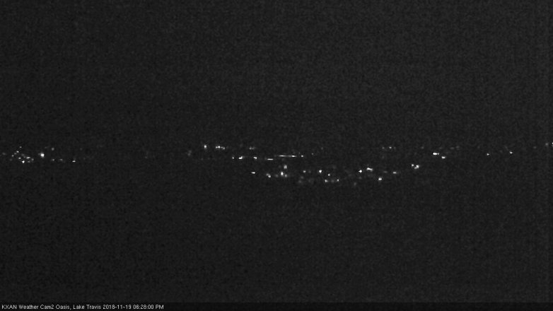 Lake Travis webcam, November 19, 2018 5:30 PM CT