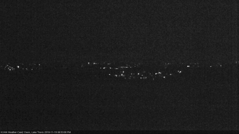 Lake Travis webcam, November 19, 2018 5:55 PM CT