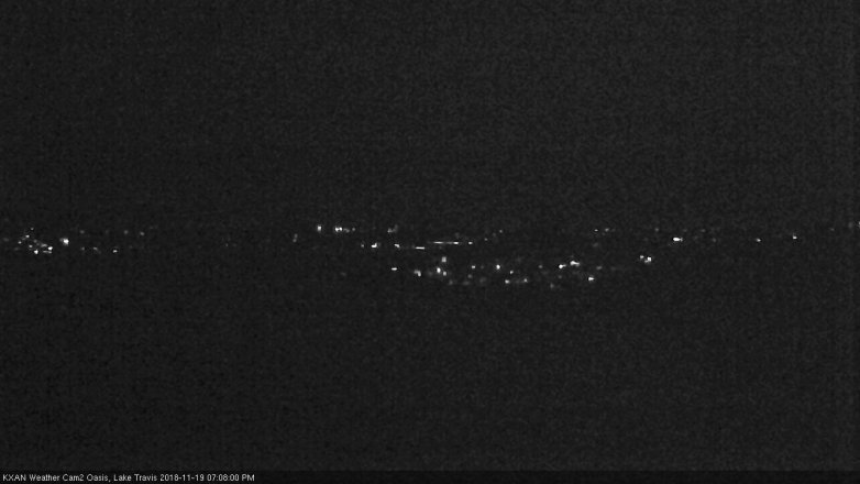 Lake Travis webcam, November 19, 2018 6:10 PM CT