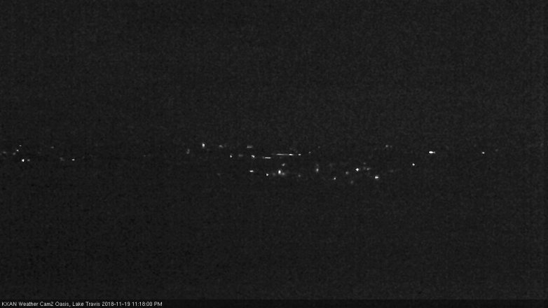 Lake Travis webcam, November 19, 2018 10:20 PM CT