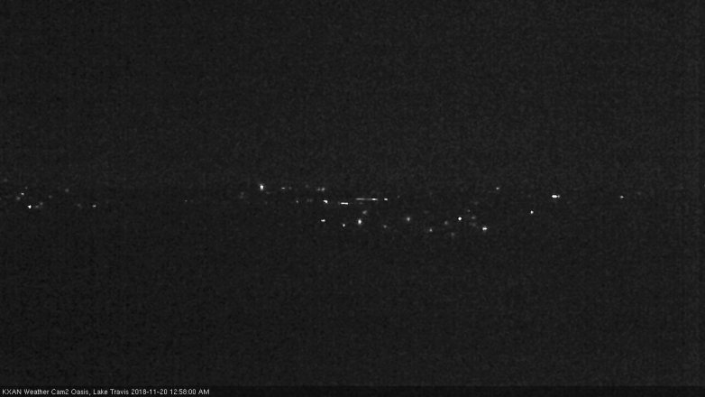 Lake Travis webcam, November 19, 2018 12:00 AM CT
