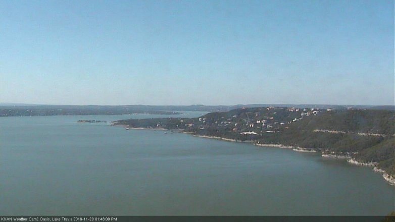 Lake Travis webcam, November 20, 2018 12:50 PM CT