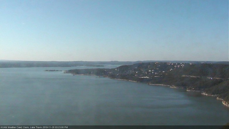 Lake Travis webcam, November 20, 2018 2:25 PM CT