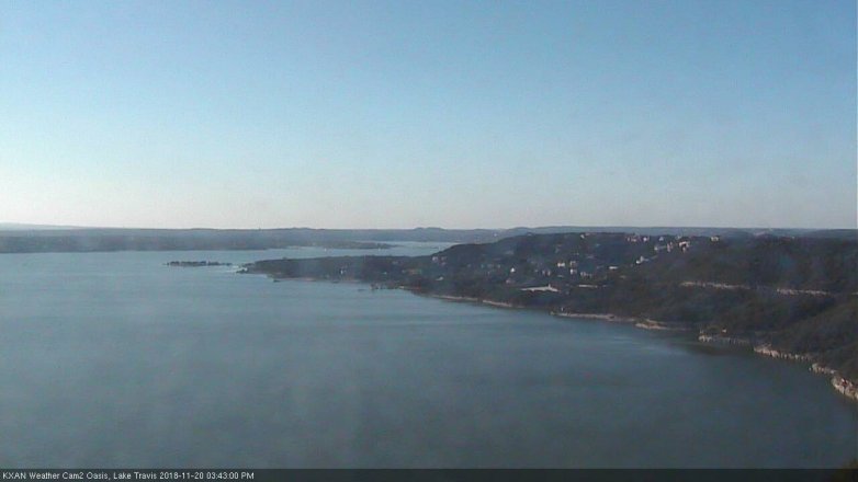 Lake Travis webcam, November 20, 2018 2:45 PM CT