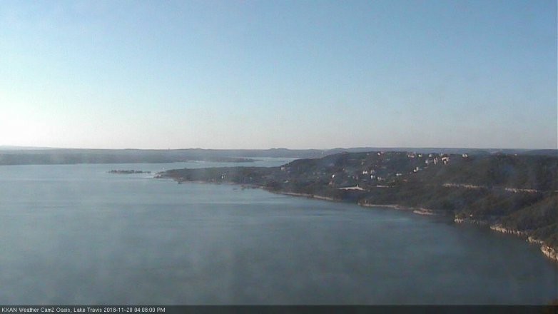 Lake Travis webcam, November 20, 2018 3:10 PM CT