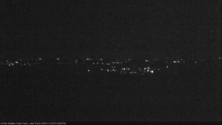 Lake Travis webcam, November 20, 2018 6:20 PM CT