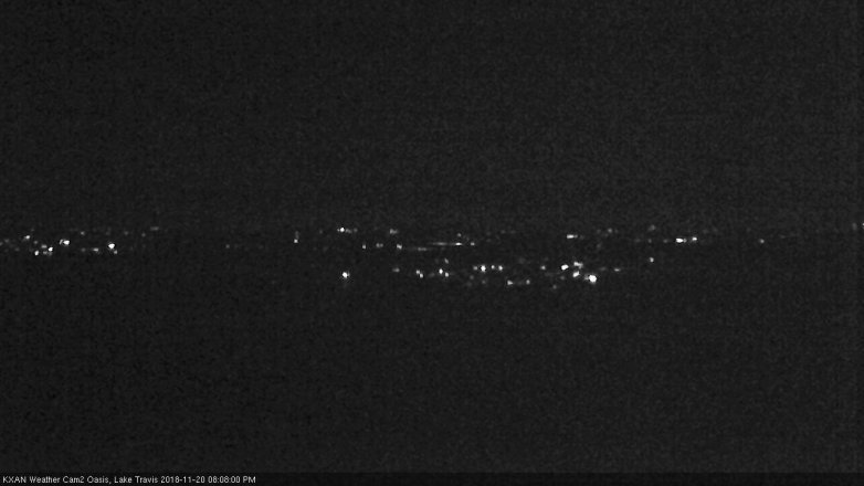 Lake Travis webcam, November 20, 2018 7:10 PM CT