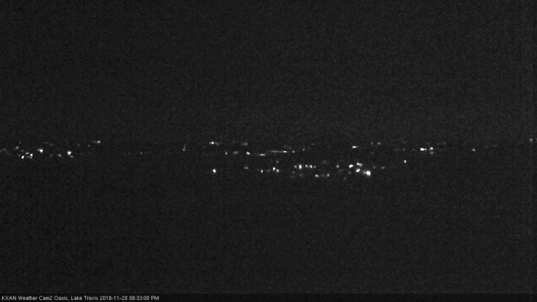 Lake Travis webcam, November 20, 2018 7:35 PM CT