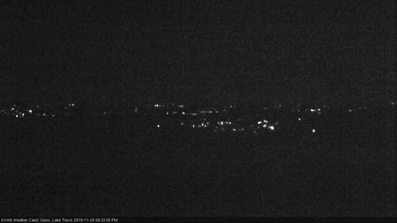 Lake Travis webcam, November 20, 2018 8:35 PM CT