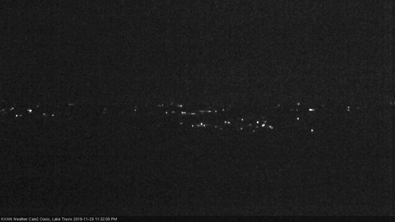 Lake Travis webcam, November 20, 2018 10:35 PM CT