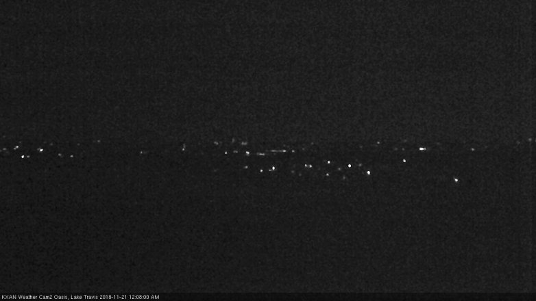 Lake Travis webcam, November 20, 2018 11:10 PM CT