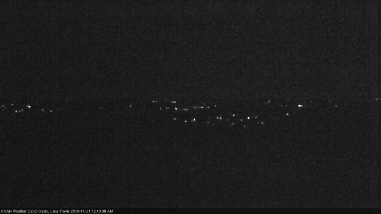 Lake Travis webcam, November 20, 2018 11:20 PM CT