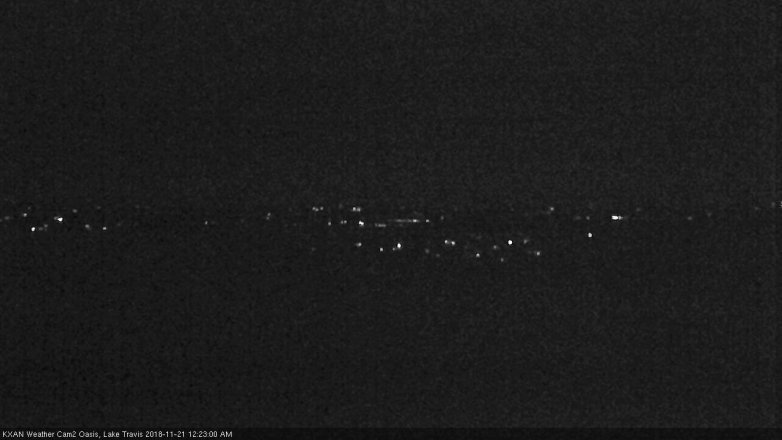 Lake Travis webcam, November 20, 2018 11:25 PM CT