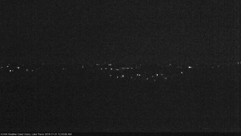 Lake Travis webcam, November 20, 2018 11:35 PM CT