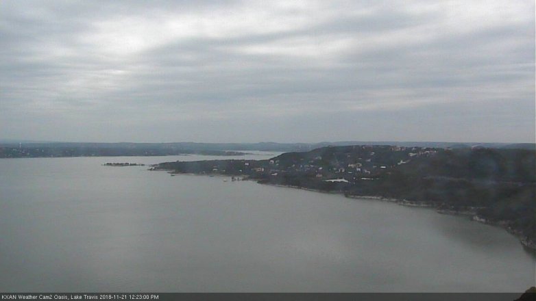 Lake Travis webcam, November 21, 2018 11:25 AM CT
