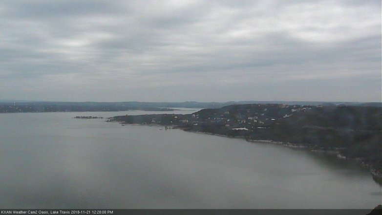 Lake Travis webcam, November 21, 2018 11:30 AM CT