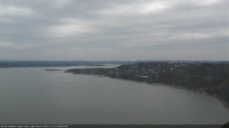 Lake Travis webcam, November 21, 2018 12:10 PM CT