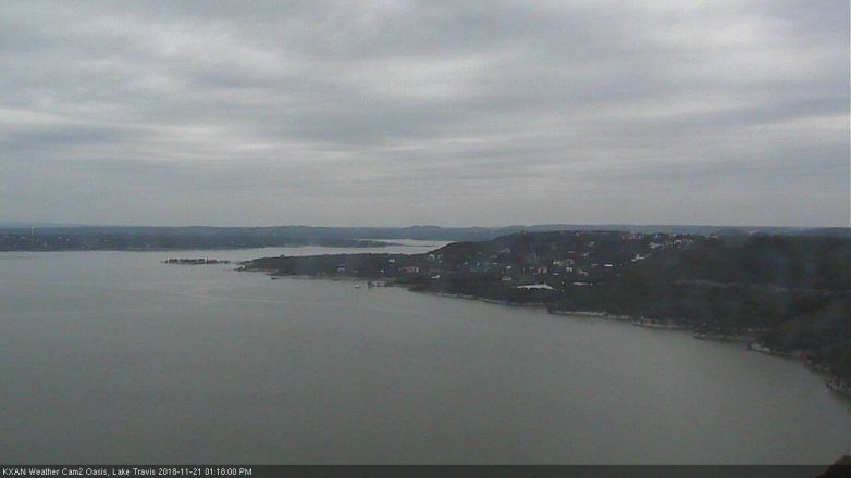 Lake Travis webcam, November 21, 2018 12:20 PM CT