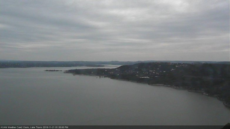 Lake Travis webcam, November 21, 2018 12:40 PM CT