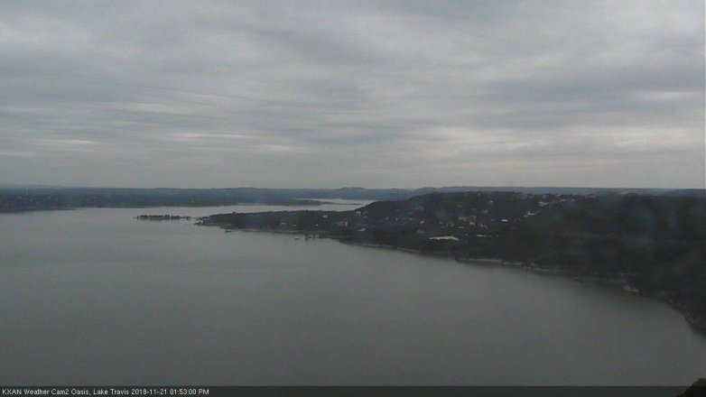 Lake Travis webcam, November 21, 2018 12:55 PM CT