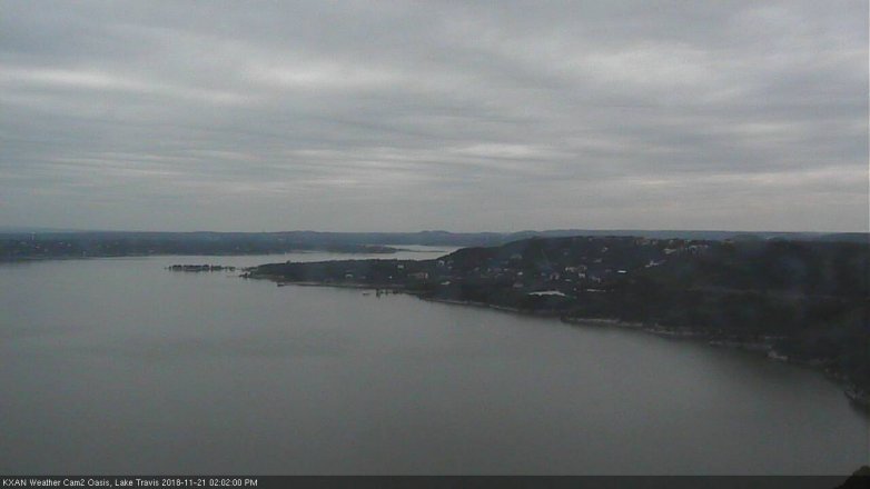 Lake Travis webcam, November 21, 2018 1:05 PM CT