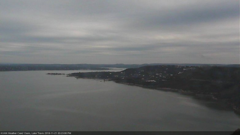 Lake Travis webcam, November 21, 2018 2:25 PM CT