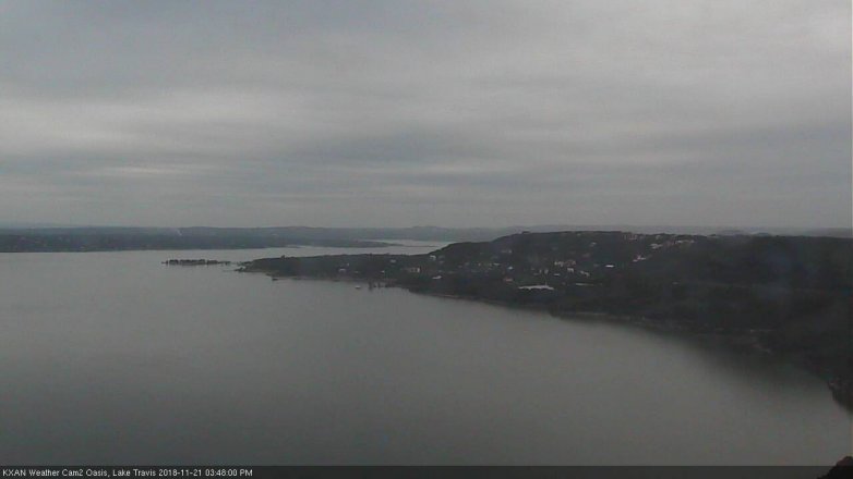 Lake Travis webcam, November 21, 2018 2:50 PM CT