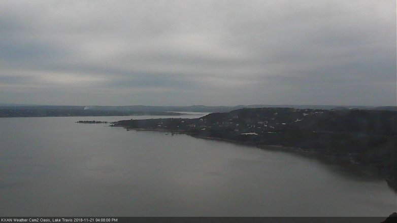 Lake Travis webcam, November 21, 2018 3:10 PM CT