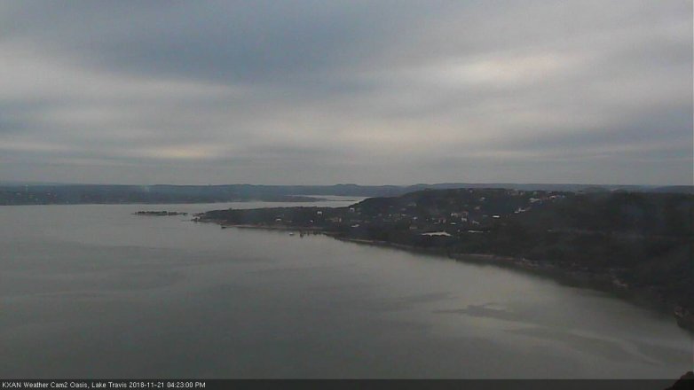 Lake Travis webcam, November 21, 2018 3:25 PM CT