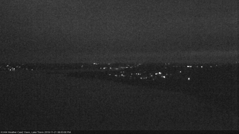 Lake Travis webcam, November 21, 2018 5:05 PM CT