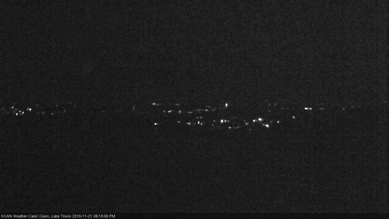 Lake Travis webcam, November 21, 2018 5:20 PM CT