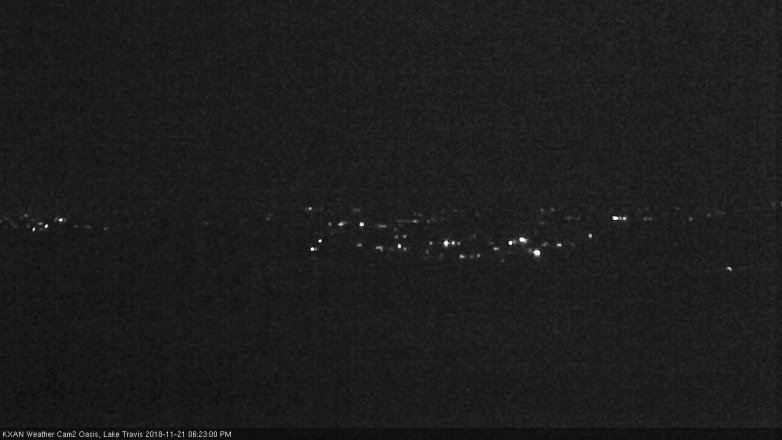 Lake Travis webcam, November 21, 2018 5:25 PM CT