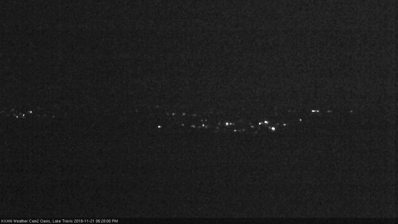 Lake Travis webcam, November 21, 2018 5:30 PM CT