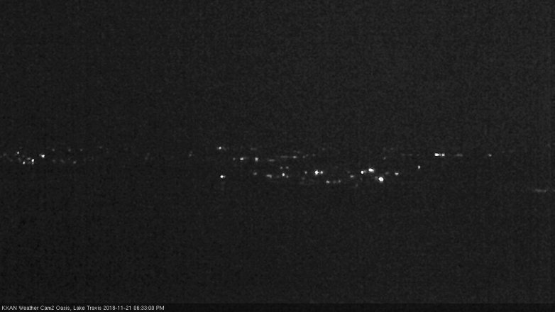 Lake Travis webcam, November 21, 2018 5:35 PM CT