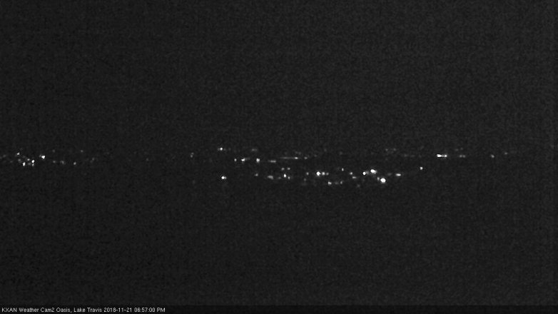 Lake Travis webcam, November 21, 2018 6:00 PM CT