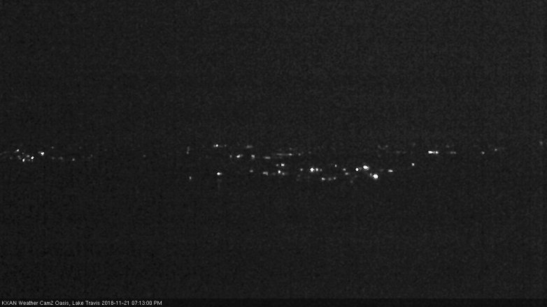 Lake Travis webcam, November 21, 2018 6:15 PM CT