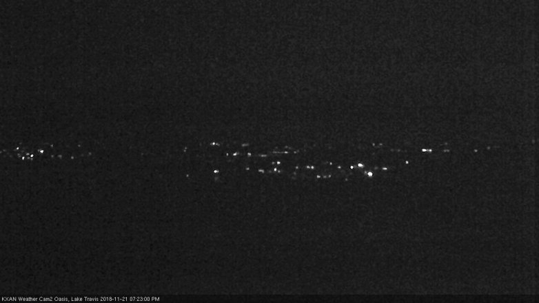 Lake Travis webcam, November 21, 2018 6:25 PM CT