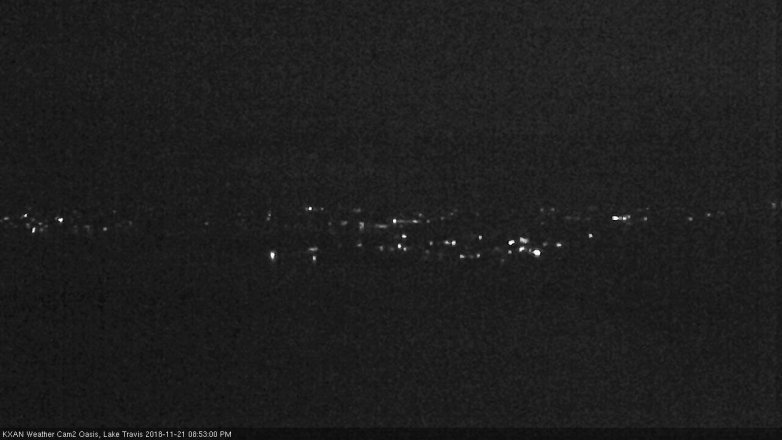 Lake Travis webcam, November 21, 2018 7:55 PM CT