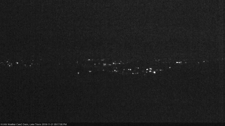 Lake Travis webcam, November 21, 2018 8:20 PM CT
