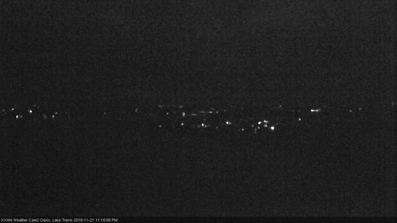 Lake Travis webcam, November 21, 2018 10:20 PM CT
