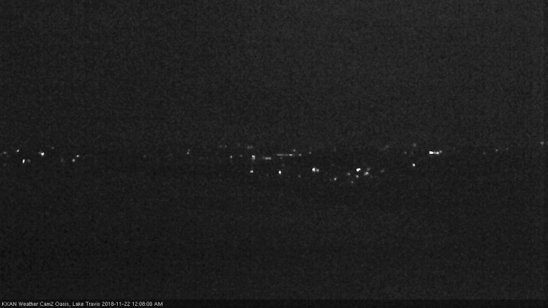 Lake Travis webcam, November 21, 2018 11:10 PM CT