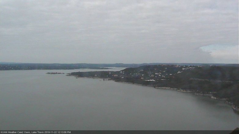 Lake Travis webcam, November 22, 2018 11:15 AM CT