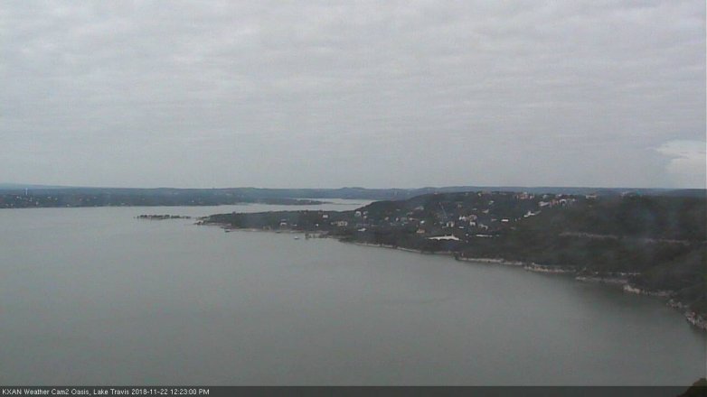 Lake Travis webcam, November 22, 2018 11:25 AM CT
